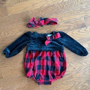 Tommy Bahama baby girl Christmas outfit